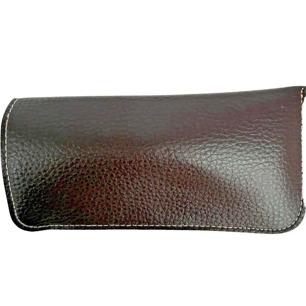 Nike Flexon 4013 046 Eyeglass Frames 53-18-140 Gunmetal Wire Rim DOC Slip Case